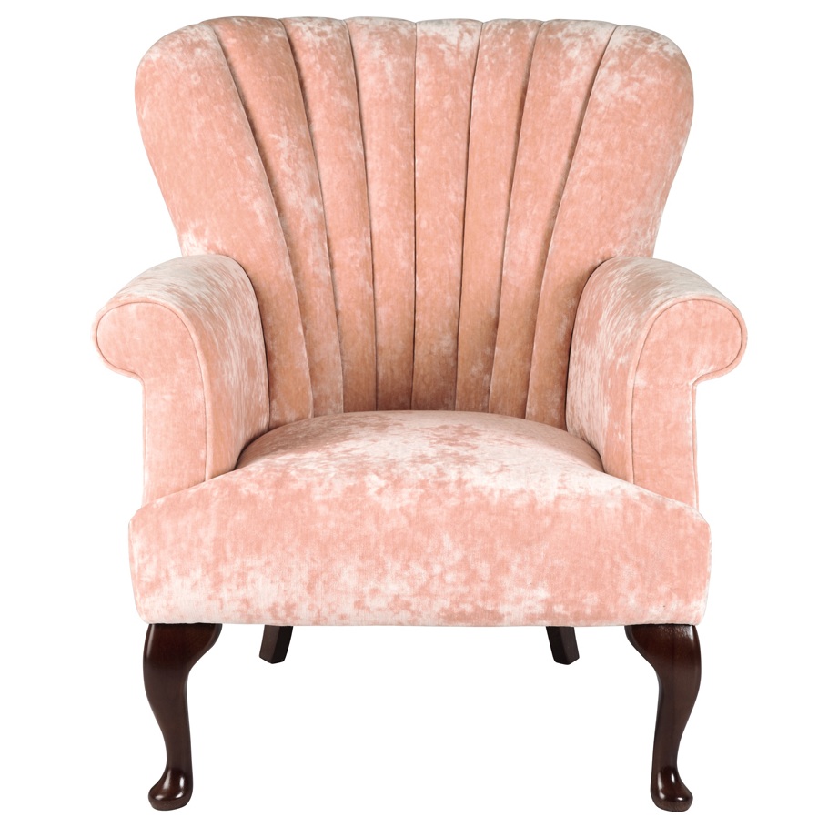 Breast Cancer charity pink armchair Laura Ashley.jpg